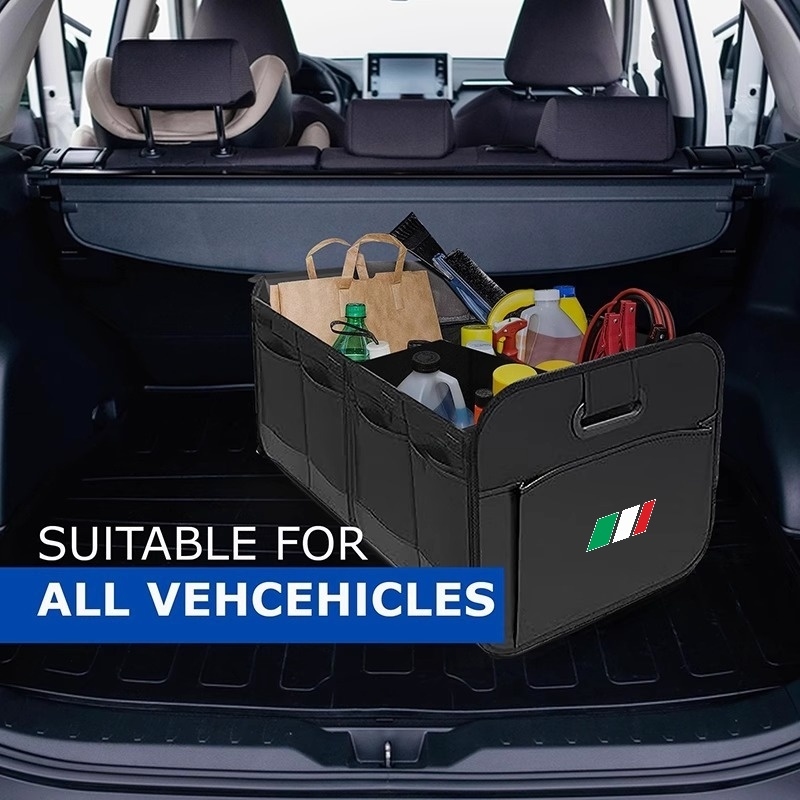 Interior Design Zoning - Italiaanse driekleurige polyester opbergbox voor de