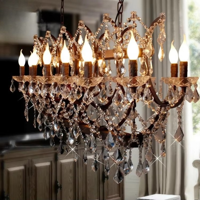 Kristallen kroonluchter indust - Interior Design Industrial Style recensie en prijs