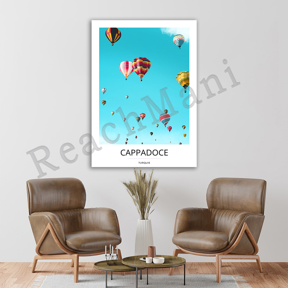 Cappadocia, posterdruk, reispo - Interior Design Illustration recensie en prijs