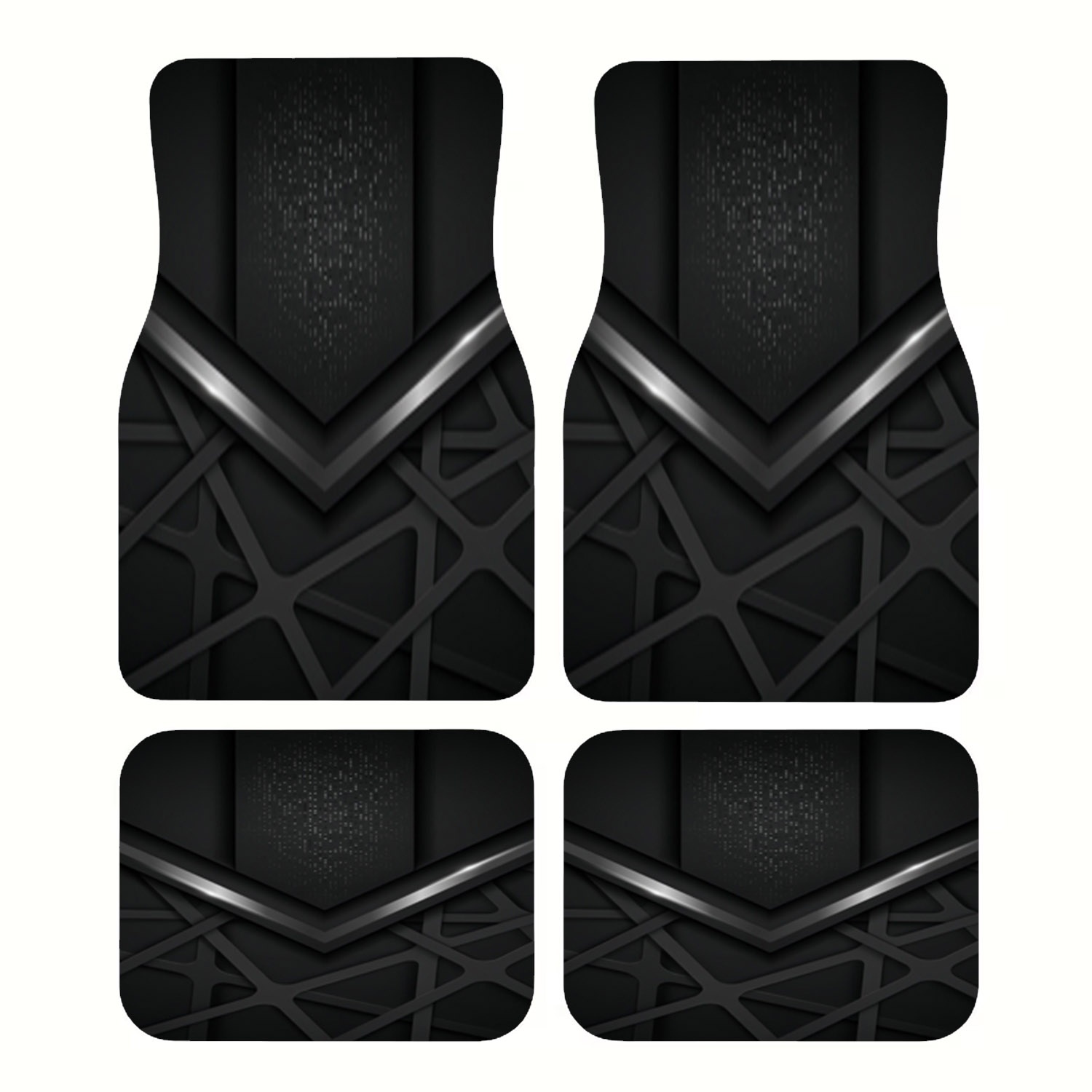 4 stuks auto vloermatten met f - Interior Design Tech recensie en prijs