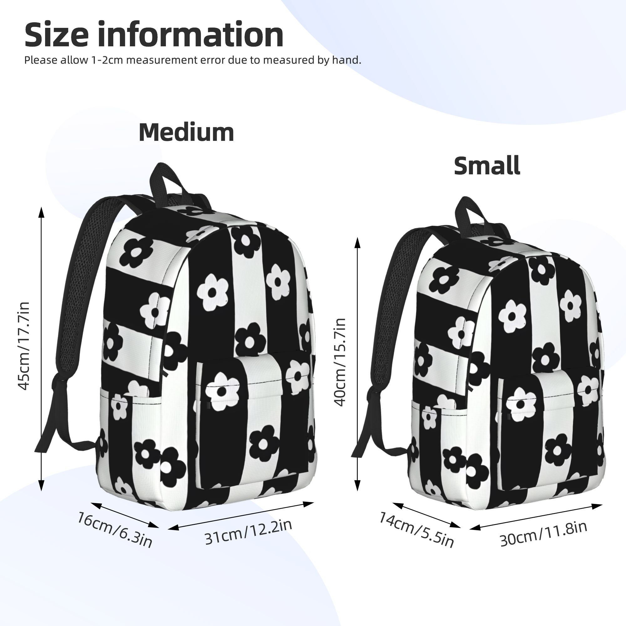 Monochrome Daisy Stripes Rugza - Interior Design Monochrome recensie en prijs